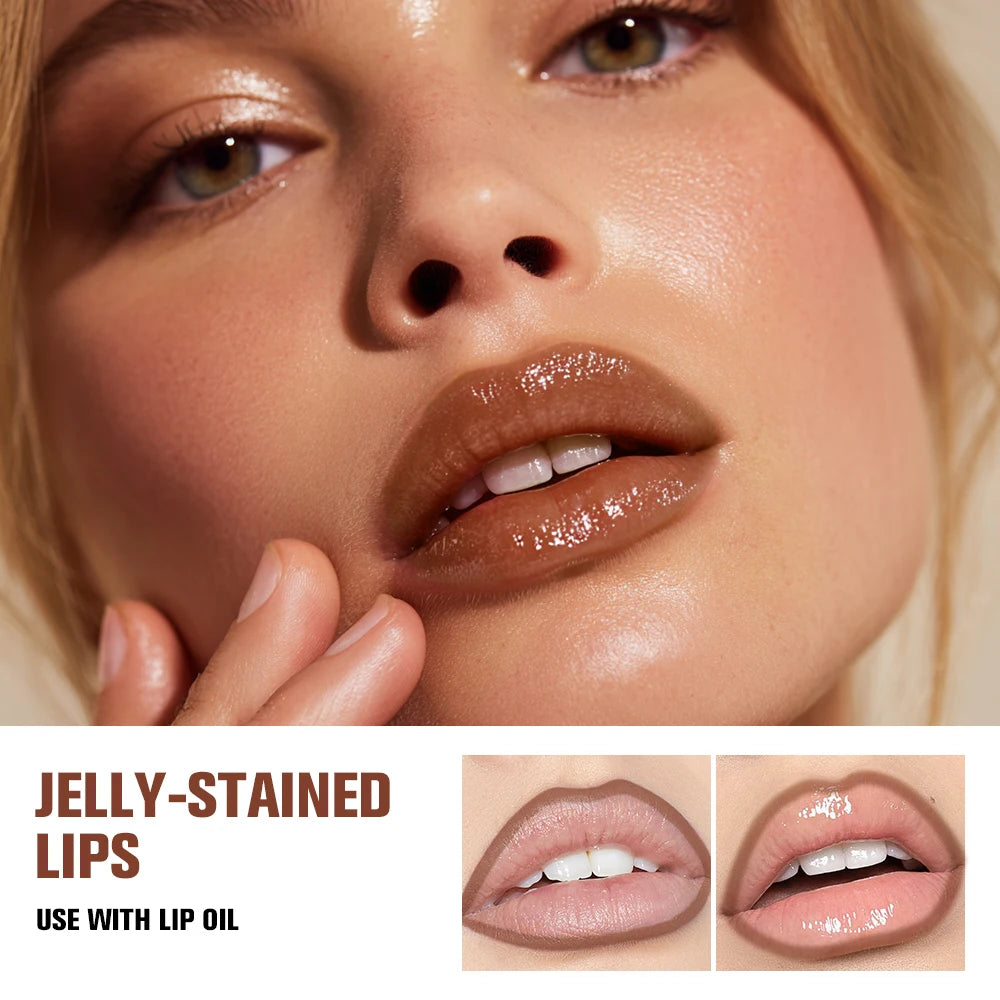 Duo Kiss Lip Perfector *2-in-1 Smudge-Proof Lip Stain & Liner Pen with Dual Tips*