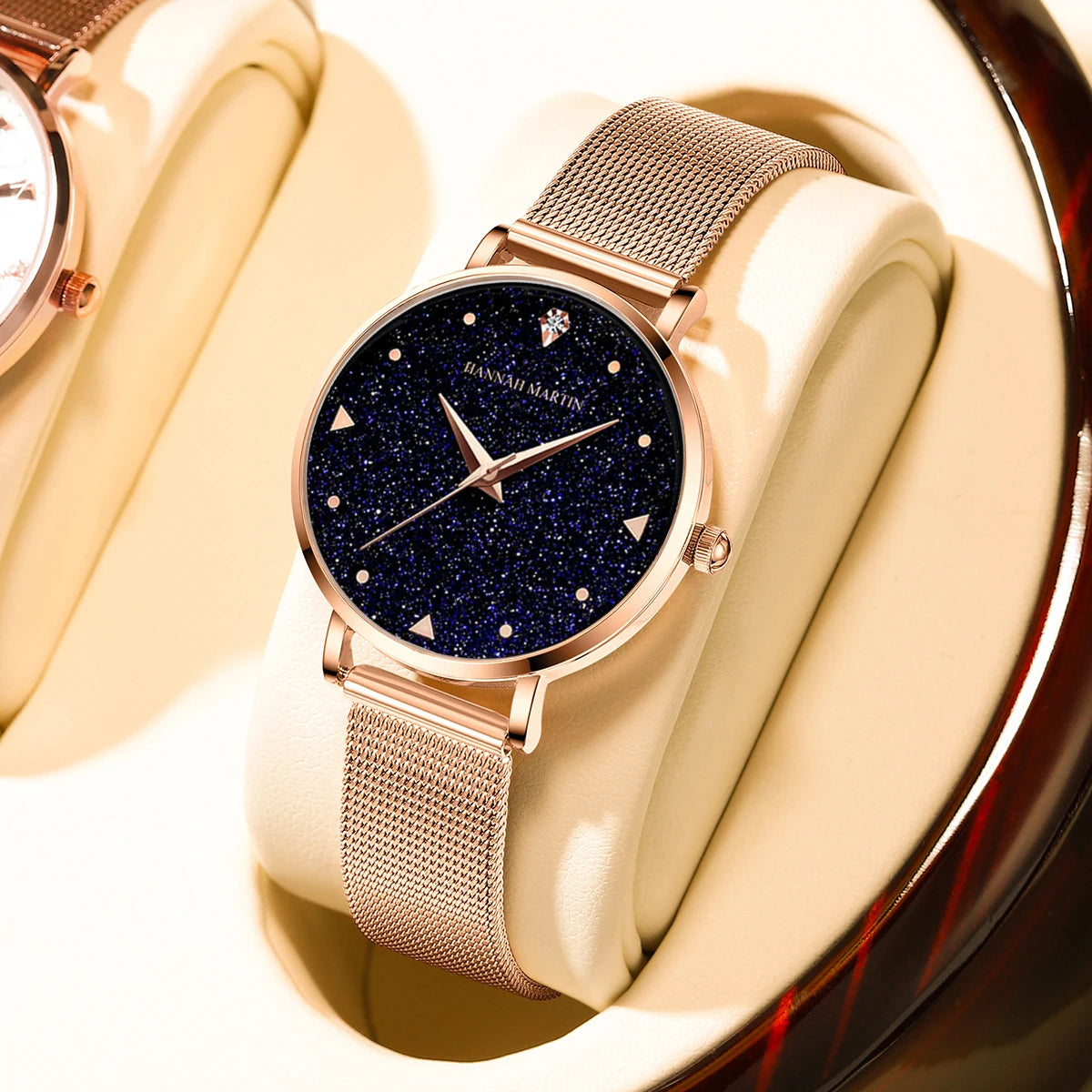 Lumiere * Elegant Rose Gold Dress Watch*