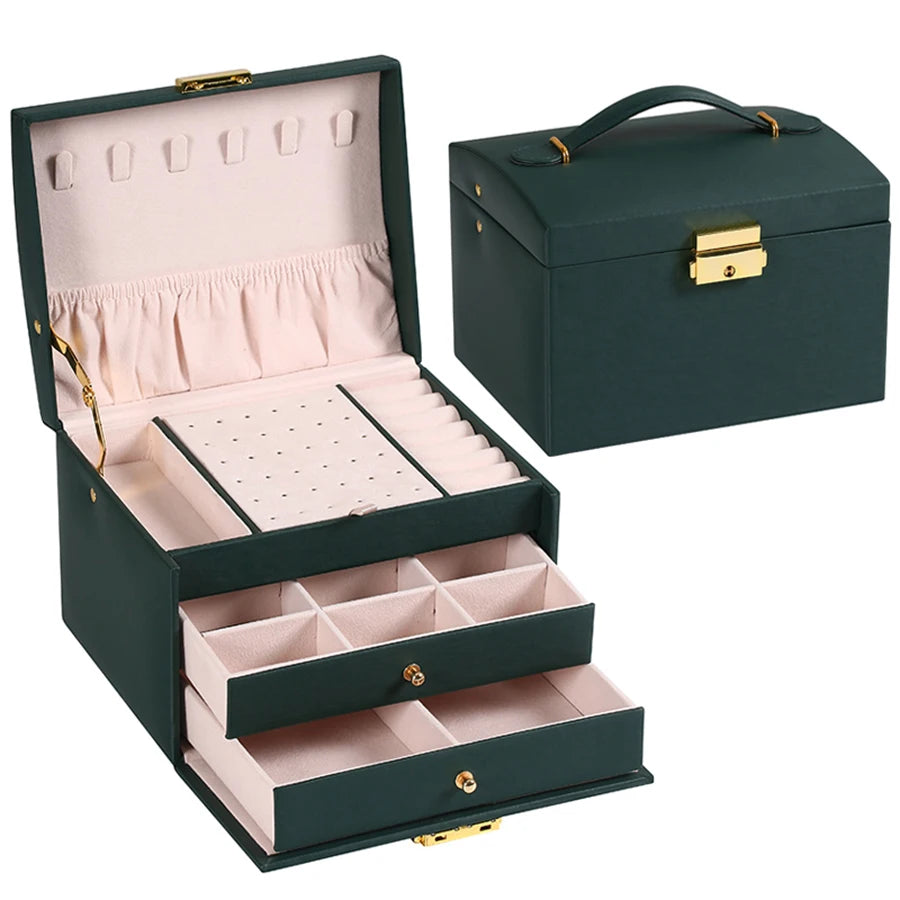 Vaultive * The 3-Tier Arch Lock Jewelry Box.*