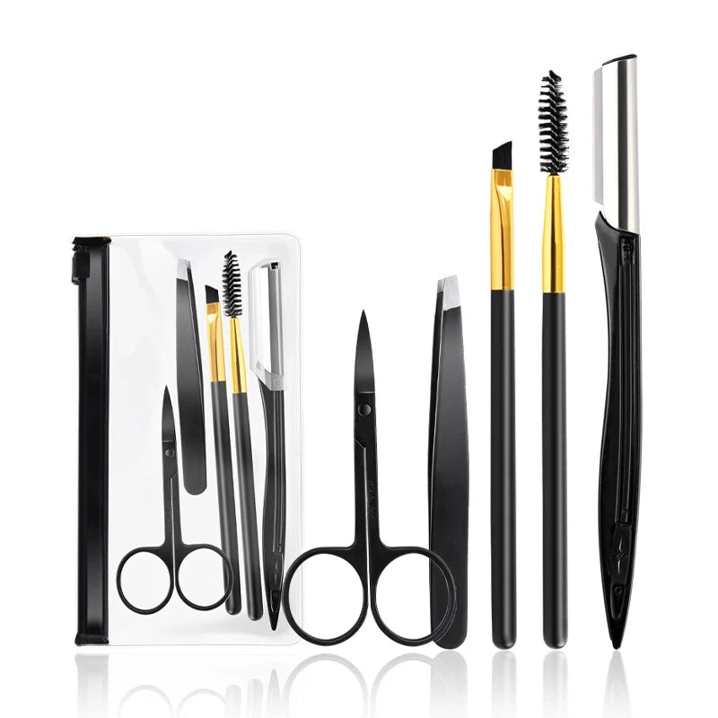 Pro 11-Piece Eyebrow Grooming Kit - Complete Set