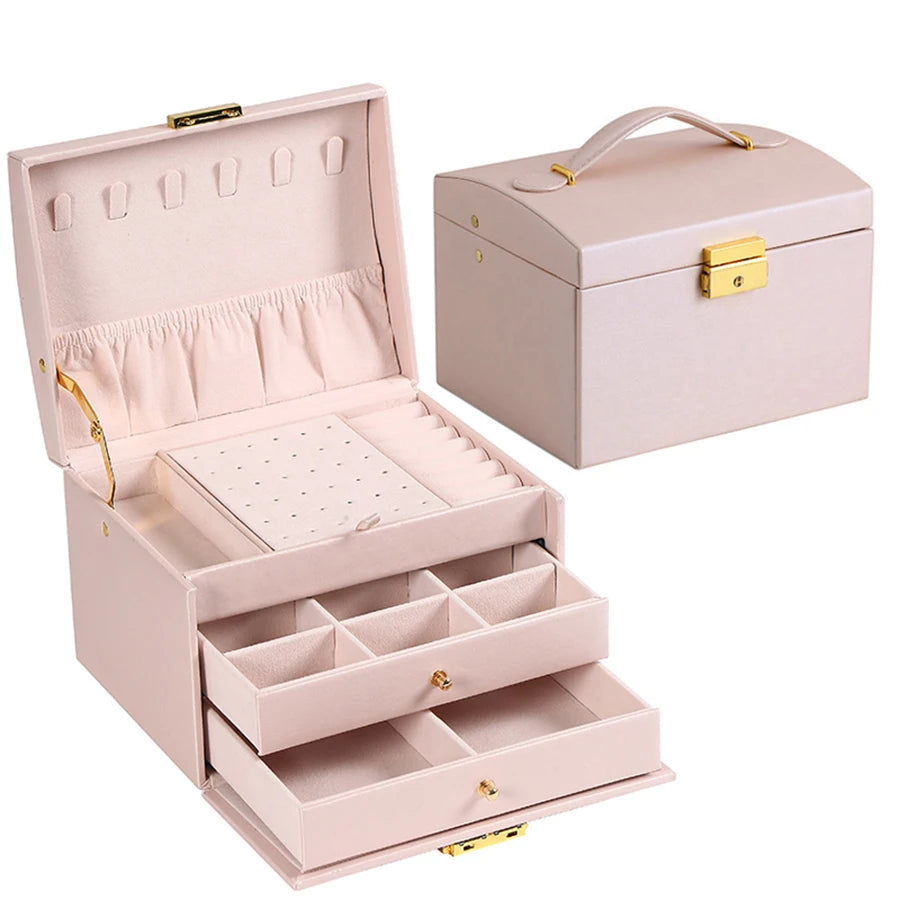 Vaultive * The 3-Tier Arch Lock Jewelry Box.*
