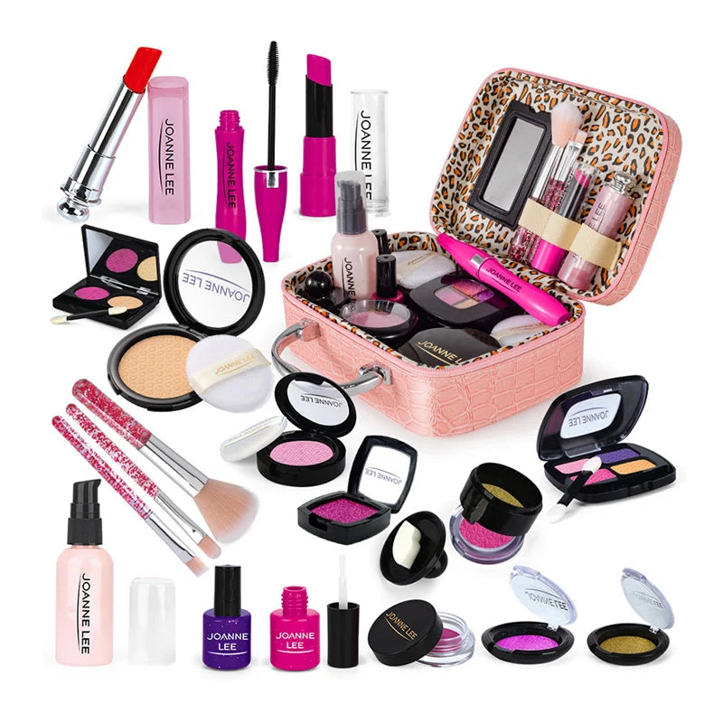 Sparkle Dream Set  *Simulation Makeup & Nail Studio for Girls with Cosmetic Tools & Mirror*