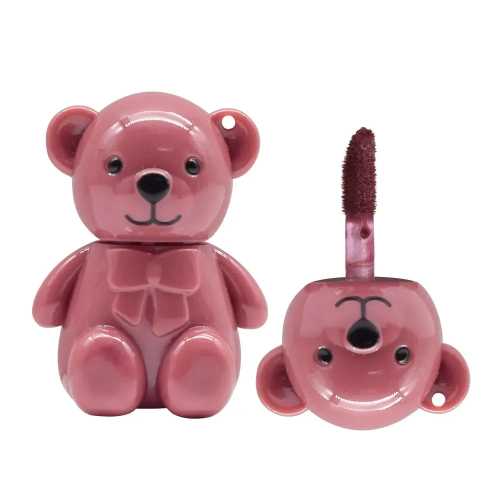Kawaii Bear Lip Kit - 6 Velvet Matte Lipstick Set
