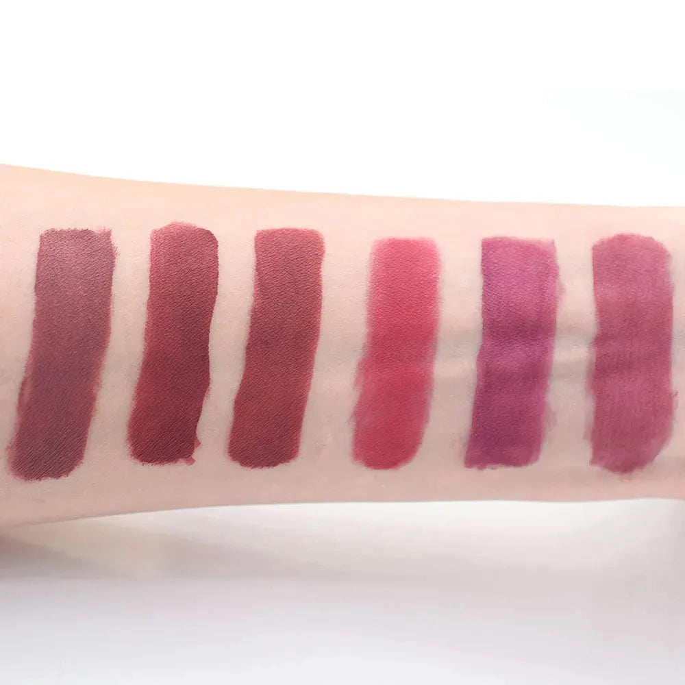 Kawaii Bear Lip Kit - 6 Velvet Matte Lipstick Set