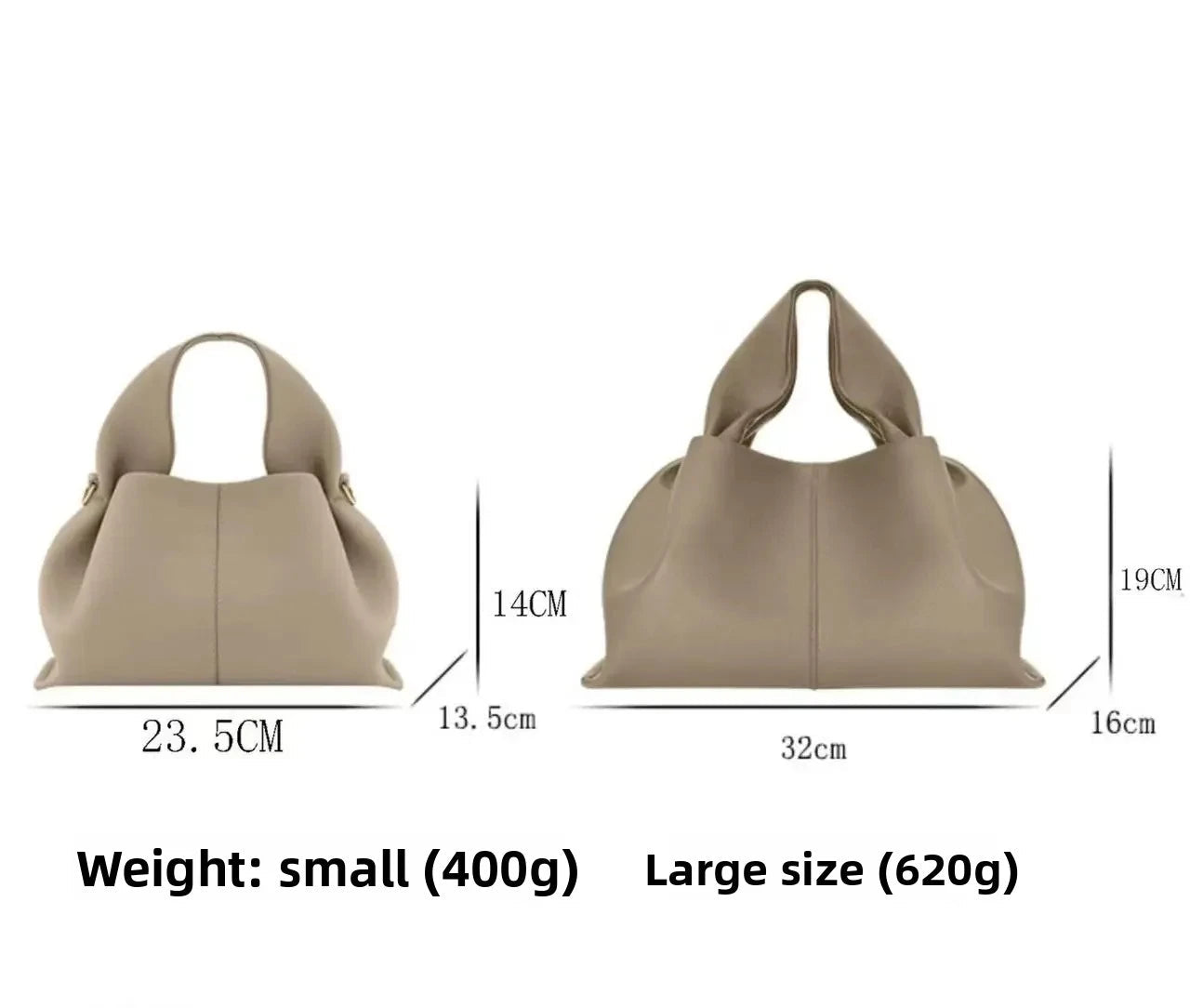 Chic Box Cloud Bag - Fashion Shoulder & Crossbody Purse