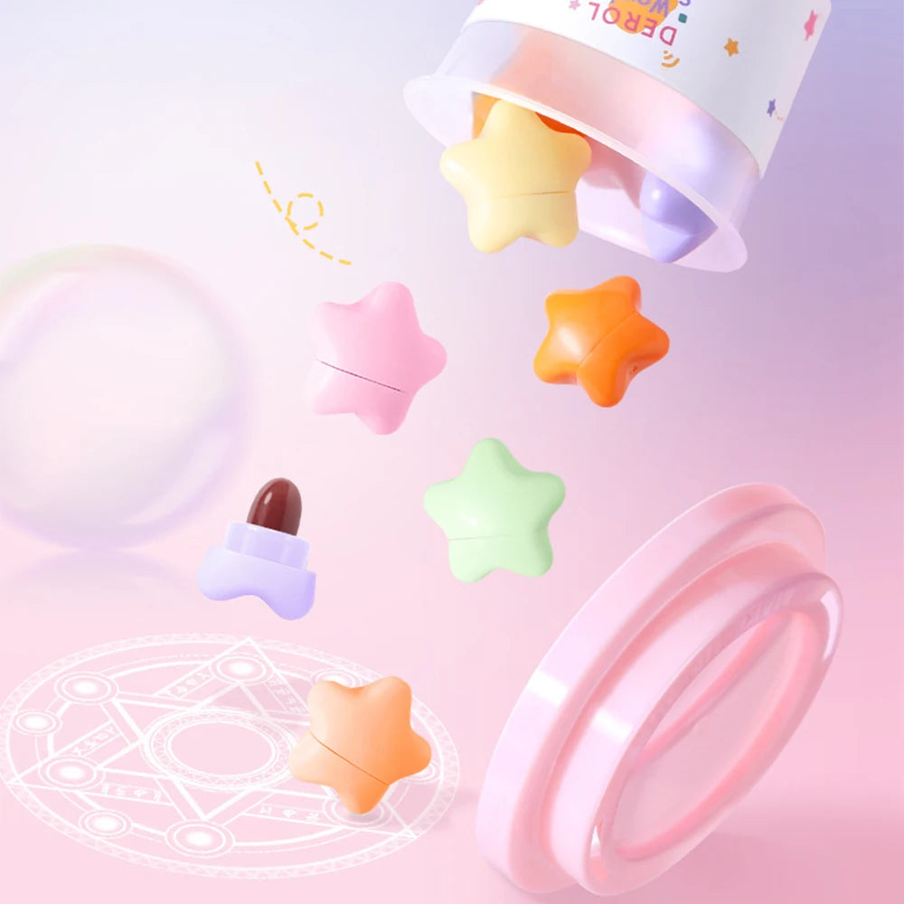 Shimmering Stars Lipstick Set - 6 Matte Velvet Candy Colors