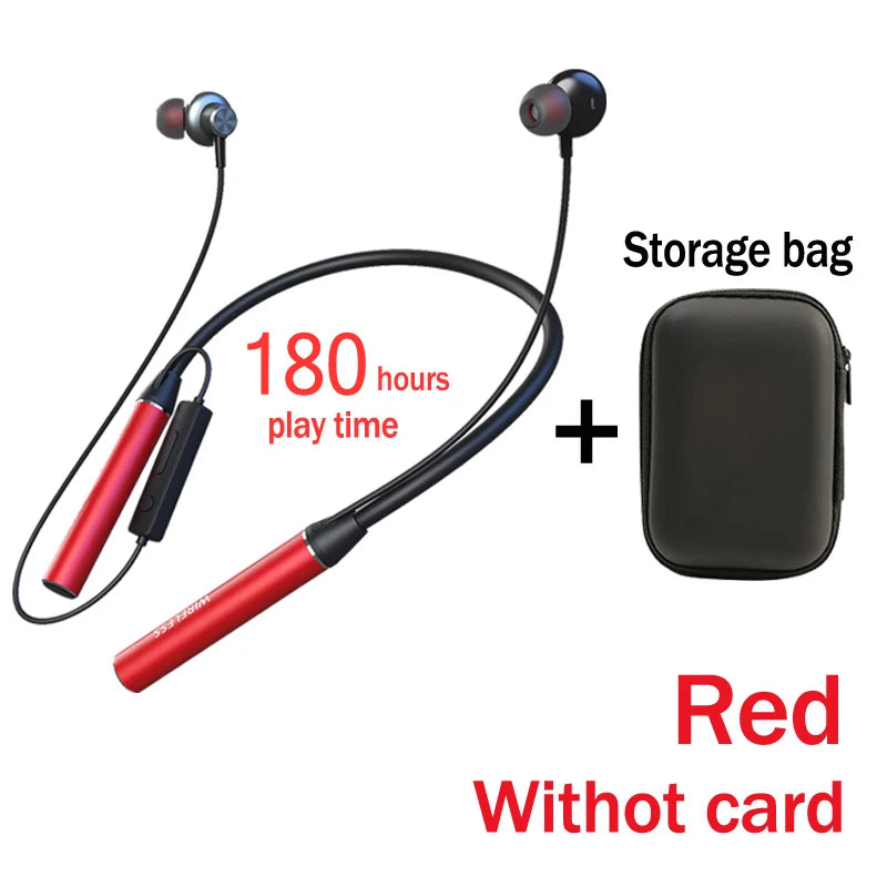 Run Free  *Wireless Headphones with TF Card Support & 24-Hour Battery*