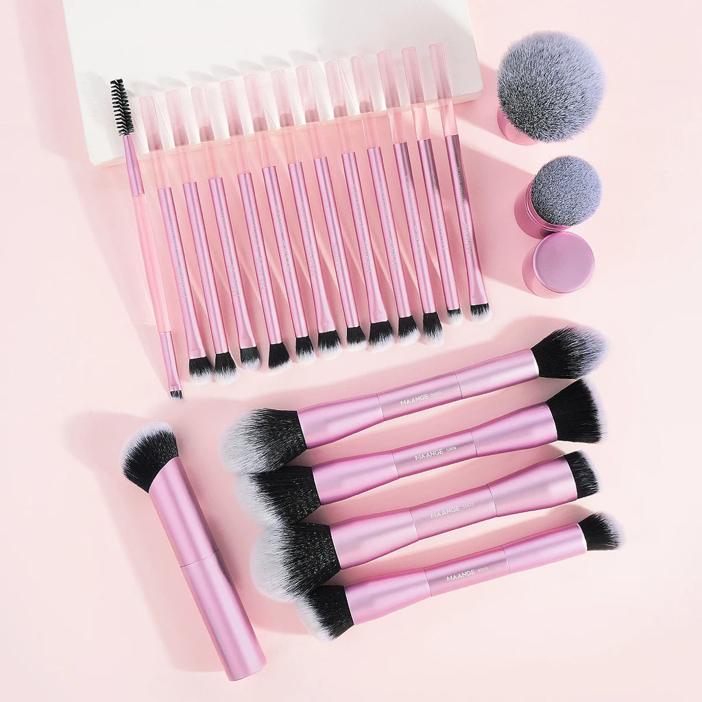 Glow Duet *Double-Ended Professional Makeup Brush Set *