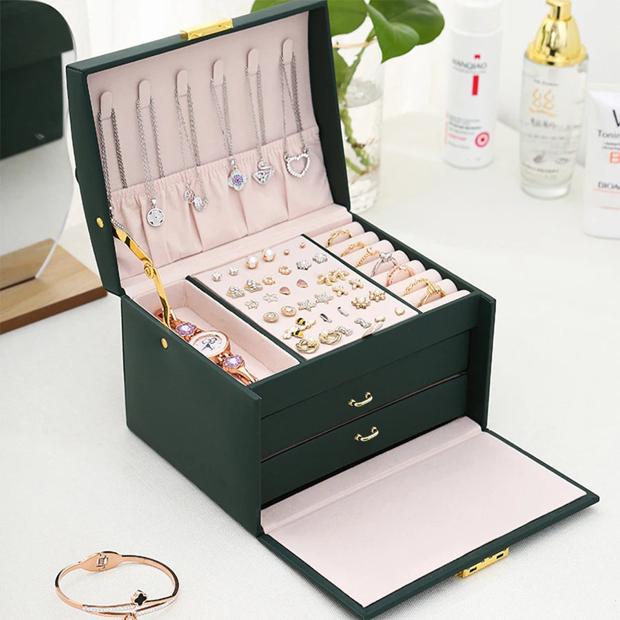 Vaultive * The 3-Tier Arch Lock Jewelry Box.*
