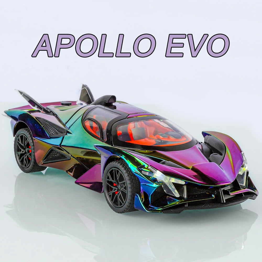 Pull-Back Pagani Huayra Model - Spray Effect with Light & Sound