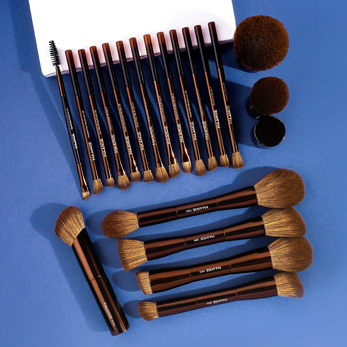 Glow Duet *Double-Ended Professional Makeup Brush Set *