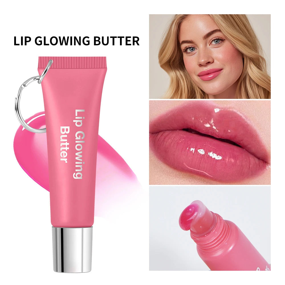 Glow Key Butter Balm *Lip Gloss with Plumping Effect - Hydrating, Nourishing & Long-Lasting*