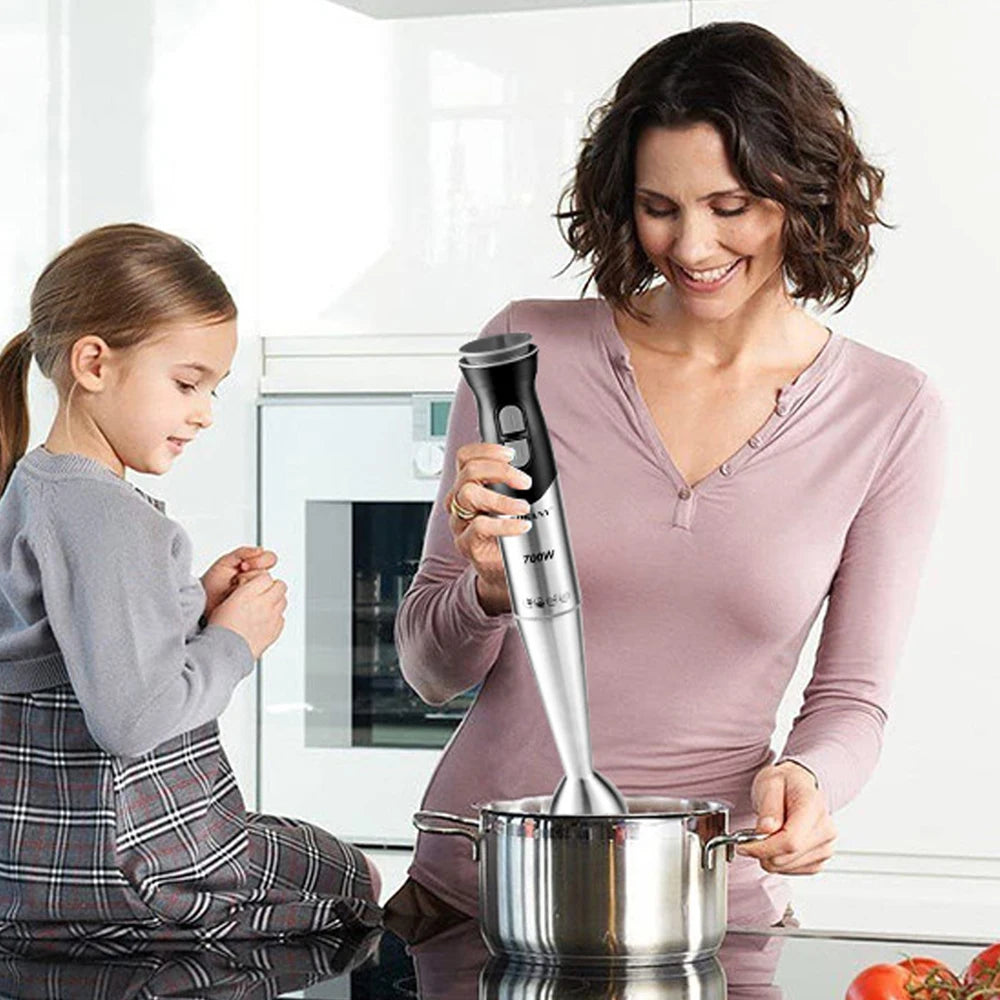 Power Mix Pro *750W 6-in-1 Immersion Hand Blender *