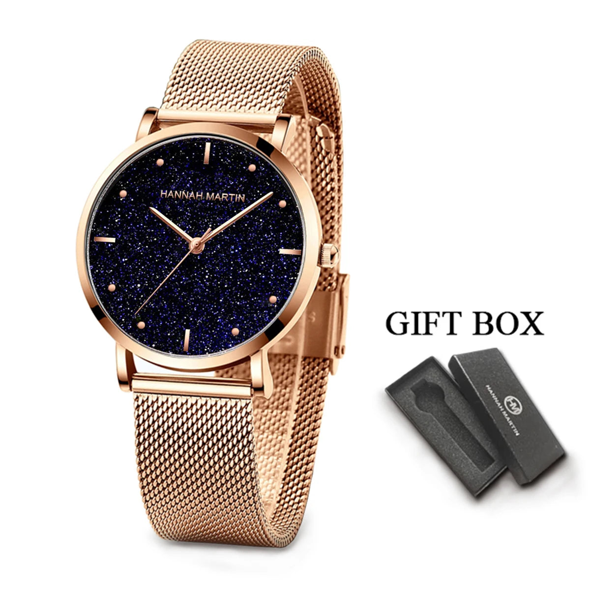 Lumiere * Elegant Rose Gold Dress Watch*