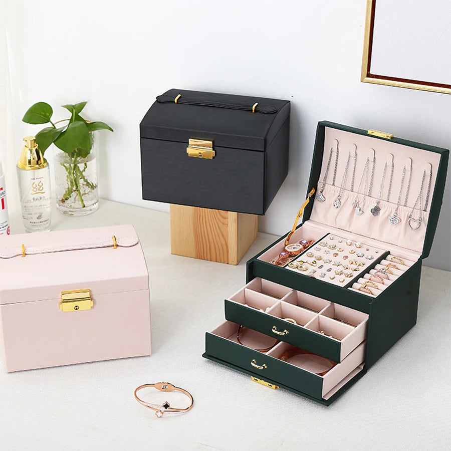 Vaultive * The 3-Tier Arch Lock Jewelry Box.*