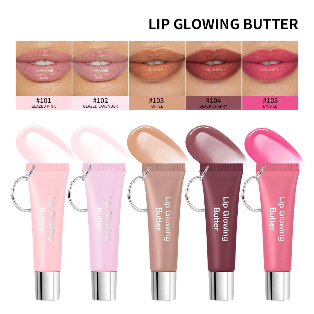 Glow Key Butter Balm *Lip Gloss with Plumping Effect - Hydrating, Nourishing & Long-Lasting*