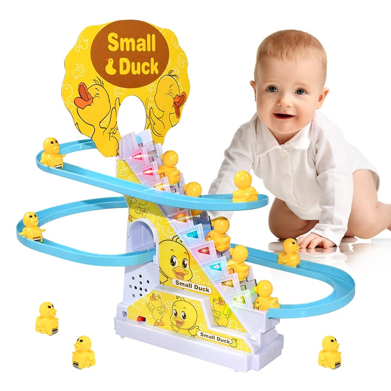 Climb & Slide Musical Duck *Electric Rolling Toy*