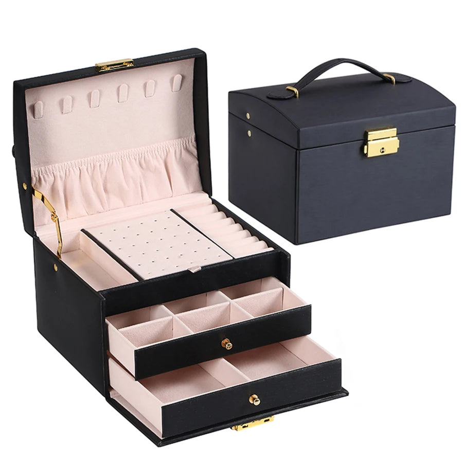 Vaultive * The 3-Tier Arch Lock Jewelry Box.*