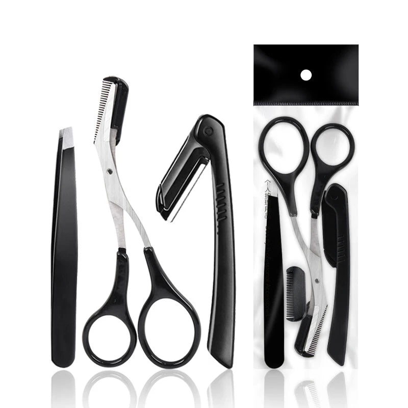 Pro 11-Piece Eyebrow Grooming Kit - Complete Set