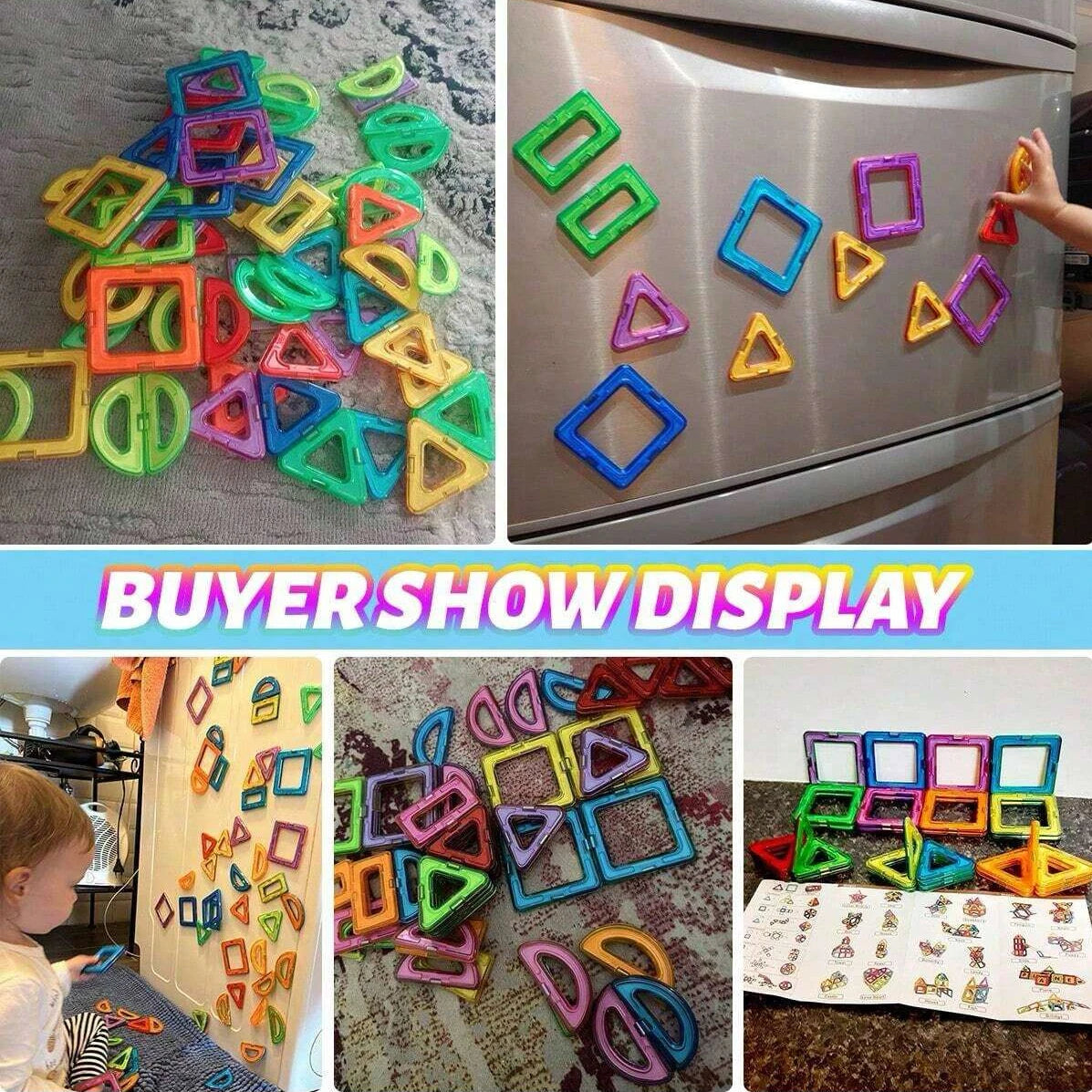 Mag Builder Pro*Educational DIY Magnet Toys for Creative Learning*