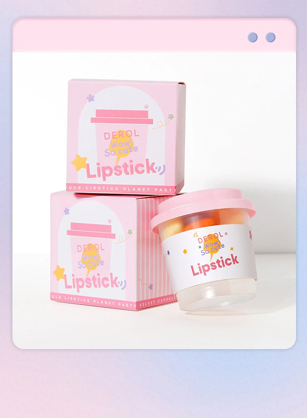 Shimmering Stars Lipstick Set - 6 Matte Velvet Candy Colors