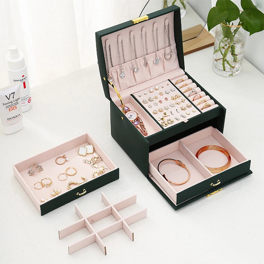 Vaultive * The 3-Tier Arch Lock Jewelry Box.*