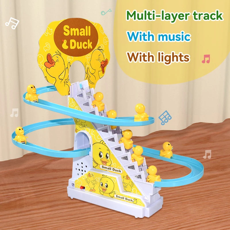 Climb & Slide Musical Duck *Electric Rolling Toy*